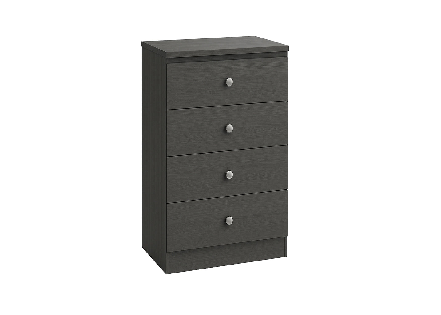 4 drawer chest grey